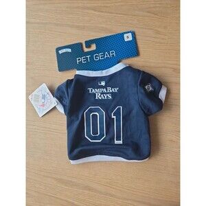 Tampa Bay Rays Dog Jersey Sz Small